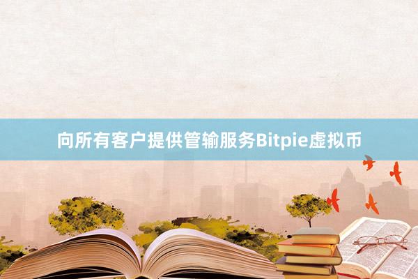 向所有客户提供管输服务Bitpie虚拟币