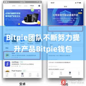 Bitpie团队不断努力提升产品Bitpie钱包